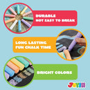 JOYIN 120 PCS Sidewalk Chalks for Kids Giant Box Non-toxic Jumbo Colored Washable Sidewalk Chalk for Toddlers in 10 Colors — 2