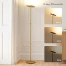 Brightech Sky LED Floor lamp, Torchiere Super Bright Floor Lamp for Living Room Decor & Office - Dimmable, Tall… — 3