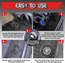 Chemical Vulcanizing Cement – Fast Dry Rubber Cement, All Purpose Tire Repair Glue, Tire Patch Kit with Brush – 8.5… — 4
