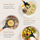 Astercook 39 PCS Kitchen Utensils Set, Silicone Cooking Utensil Sets with Wooden Handle, 446°F Heat Resistant Food… — 5