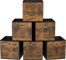 SONGMICS Storage Cubes, Set of 6, 11-Inch Foldable Closet Organizers — 1