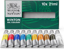 Winsor & Newton Winton Oil Color Paint, Basic Set, 10 x 21ml Tubes | Basic Set - 10 x 21ml — 1