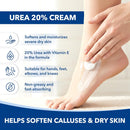 Urea 20% Cream with Vitamin E, 3 oz — 2