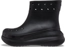 Crocs Unisex Crush Platform Waterproof Rain Boots – Black — 1