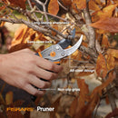 Fiskars 4-Piece Tool Set, Pruning Shears, Trowel, Cultivator & L/XL Gloves | Houseplant Starter Gift Set — 6