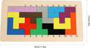 TOWO Wooden Pentomino Puzzle Game, Tangram Math Blocks for Kids — 5