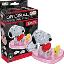 BePuzzled | Peanuts Snoopy Heart Original 3D Crystal Puzzle, Ages 12 and Up — 1