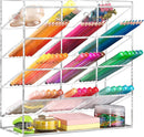BEYGORM Acrylic Vertical Marker Organizer for 150 Markers, Desk Orgaizer — 1