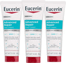 Eucerin Advanced Repair Foot Cream with Urea, Mulitpack, 3 x 3 OZ — 1