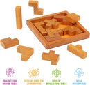 Wooden Brain Teaser Puzzles for Kids Children & Adults. New Level of Challenge for Those who Love Good Mental Workout — 2