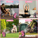 Peouix Portable Rechargeable Fan, 20000mAh Cordless Battery Powered Camping Tent Fans with LED Lantern, Operated Outdoor Ventiladores for Travel Camp Fishing Office Home Essentials — 7