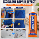 120 ML Fabric Glue Permanent for Clothing Repair, Washable, Dry Clear — 4