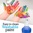 Positive Art Washable Paint for Kids, 12 Colors, 16 oz Bottles, Non-Toxic Tempera Paint Set for School and Classroom, Paraben-Free — 4