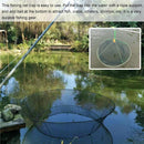 Portable Folded Fishing Net, Fishing Trap with Fishing Rope | 31.5 inches (80 cm) — 3