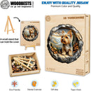WOODBESTS Wooden Puzzles for Adults, Yorkshire Wood Puzzle, S-8.5 * 8.5in — 5