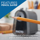 X-ACTO Pencil Sharpener, Mighty Mite Electric Sharpener, with Pencil Saver®, SafeStart® Motor, Black, 1 Count - Home, Office, School, Teacher Supplies (Pack of 3) — 3
