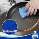MR.SIGA Non-Scratch Cellulose Scrub Sponge, Dual-Sided Dish Sponge, 12 Pack — 3