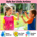 Chalkola 48 Chalk Markers for Chalkboard, Glass & Mirror - Dot + Brush Tip | 48 Colors — 7