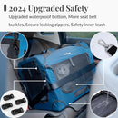 Extra Large Cat Carrier for 2 Cats, Collapsible Soft Sided Pet XL Crate for Large Mudium Big Cat 20lbs+, Car Travel Portable Bag for Long Trips Ride 24"x16.5"x16.5" — 3
