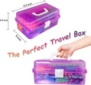 YITOHOP 15000+ Rubber Loom Bands, Mega Rubber Bands Bracelet Kit,Loom Bracelet Making Kit with 3 Layer Container,30… — 3