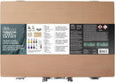Winsor & Newton Winton Oil Colour, Wooden Paint Set 8 x 37ml Tubes (includes Liquin, Sansodor, 2 Brushes, Knife, Cloth, Godet) | Wood Sets — 4