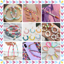 Gionlion 30,000 Pcs Clay Beads Bracelet Making Kit, 168 Colors 8 Boxes Flat Preppy Beads for Friendship Bracelets,… — 5