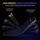 Height Increasing Insoles | Add 1 to 2 Inches | Adjustable Layered Elevator Shoe Inserts for Men & Women | Discreet | Comfort Cushion | Fits All Shoe Types — 4