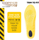 Copper Fit Unisex Work Gear Comfort Insoles — 3