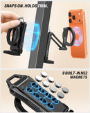 OMOTON TP02 Magnetic Phone Tripod for MagSafe, 360° Pivot, Clamp & Stand photo 6
