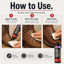 Berkland Exotic Leather Conditioner, 8 fl oz - 3-in-1, Made in the USA — 6