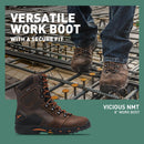 Danner Work Boots for Men, Vicious 8" NMT, Composite Toe Boots for Men - Brown Nmt | Composite Toe — 2