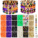Gionlion 3500 Pcs Halloween Beads for Bracelets, Clay Beads Bracelet Making Kit Halloween Decorations Charms Jewelry… — 1