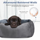 INVENHO Rectangle Washable Orthopedic Dog Bed for Small, Medium and Large Dogs, Soft Calming, Sleeping Puppy Bed Durable Pet Cuddler with Anti-Slip Bottom, S (20"x19"x6") — 2
