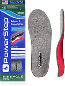 PowerStep Pinnacle Wool Orthotic Insoles, Arch Support, Temperature Control Insoles, Plantar Fasciitis Pain Relief, Mild Pronation for Men and Women, Unisex, Made in The USA — 1