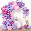 Amandir 153pcs Pink Purple Balloon Garland Arch Kit Different Sizes — 4