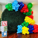 Red Yellow Blue Green Balloons, 60PCS Red Orange Blue Balloons, Rainbow Cartoon Theme Primary Color Latex Balloon for Kids Birthday Baby Shower Festival Carnival Circus Party Decorations Supplies | Red Orange Yellow | 12inch-60pcs — 7
