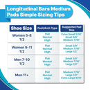 Hapad Metatarsal Bars, Medium 5/16" – Part