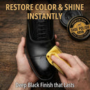 Eagle Shoe Polish Wax – Premium High-Gloss Shine – Restores Color, Covers Scuffs, Nourishes & Protects - 3-Piece Kit — 5