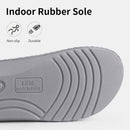 Litfun Orthopedic Slippers for Women Arch Support House Shoes - Grey — 6