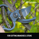 Corona BP 3180D Forged Classic Bypass Pruner with 1" Cutting Capacity, 1", Red | 1 inch — 5