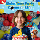 ALL-IN-1 Paw Balloons Garland Arch Kit with BONUS Dog Bone & Paw Print Balloons for Paw Birthday Decorations – Paw Balloons Backdrop, Paw Party Supplies for 3rd yo Boy — 7