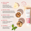 Benefeet Scrub-A-Dub Cooling Foot Scrub - Exfoliates + Refreshes Dry + Dull Skin, Get Smoother Skin from Heel to Toe, Made w/Vitamin E, Apple Cider Vinegar, Walnut Shell + Apricot Seed, 4 oz (1 Pack) — 2