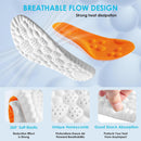 4D Cloud Steppers Insoles for Men and Women - Shock Absorption Inserts, Soft…