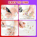 UV Resin Kit with UV Light, 60g 5-Second Cure Transparent UV Glue with Rechargeable UV Flashlight, Fast Curing Resin… — 7