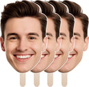 Big Head Cutout on a Stick – 6" to 48" Personalized Face Cutouts for Graduation Party, Birthday Custom Photo Booth Decoration Gifts, 1PC — 1
