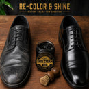 Eagle Shoe Cream Polish Kit – 3 Piece Boot & Shoe Polish with Shoe Cream, Shine Cloth & Applicator | Black — 4