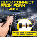 Foam King Car Wash Foam Gun Sprayer, Foam Cannon Garden Hose Soap Sprayer — 4