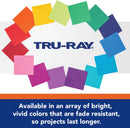 Tru-Ray Construction Paper, 10 Vibrant Colors, 9" x 12", 50 Sheets | Bright Color Assortment — 4
