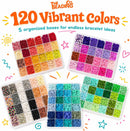 23000+ Clay Beads Bracelet Making Kit for Girls-120 Colors 6 boxes, Polymer Heishi Beads for Jewelry Making Kit,… — 2