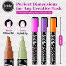 Loddie Doddie Liquid Chalk Markers, Window Markers, Earth Tones, 10 Pack | 1 Count (Pack of 10) — 5